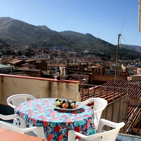 Three Bedrooms With Large Terrace Overlooking Rooftops Of Old Town Cefalù